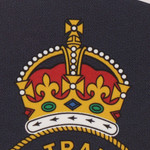  Navy Sticker Round CIIIR