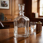  Army Decanter & Glasses in Display Case 8th Pattern