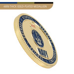  Navy Medallion In Block CIIIR