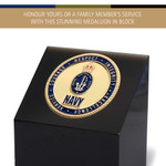  Navy Medallion In Block CIIIR