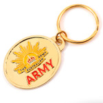  Army - 125 Years For Our Nation Metal Key Ring