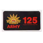 Army - 125 Years For Our Nation PVC Sticker