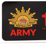  Army - 125 Years For Our Nation PVC Sticker