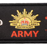  Army - 125 Years For Our Nation Woven Bag Tag/Key Ring