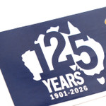  Navy - 125 Years For Our Nation PVC Sticker