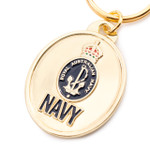  Navy - 125 Years For Our Nation Metal Key Ring