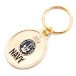  Navy - 125 Years For Our Nation Metal Key Ring