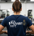  Navy - 125 Years For Our Nation Limited-Edition T-shirt - Navy Blue