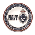 Navy - 125 Years For Our Nation Silver-plated Limited-Edition Medallion Image 4 