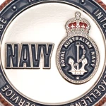 Navy - 125 Years For Our Nation Silver-plated Limited-Edition Medallion Image 7 