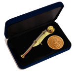 Limited-Edition Lazy Anchor Button Challenge Coin and Boatswain's Call Collection Image 0 