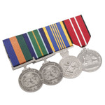 AOSM Border Protection + AOSM Indo Pacific + Defence Long Service + ADM Replica Set Image 1 