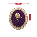 Symbols of the Soul Pride: "For Country and Honour" Limited Edition Brooch Image 7 