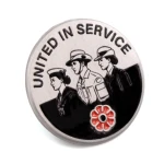 In Service We Trust Lapel Pin Image 0 