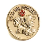 Lest We Forget Lapel Pin Image 0 