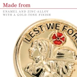 Lest We Forget Lapel Pin Image 3 