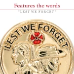 Lest We Forget Lapel Pin Image 8 