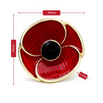  Poppy Recollections Brooch