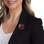  Poppy Recollections Brooch