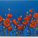 Original Artwork | Poppy Mpressions Where The Poppies Grow Image 2 