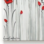 Original Artwork | Poppy Mpressions Fields of Poppies Image 6 