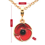  Poppy Recollections Pendant