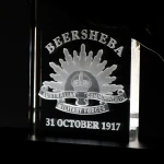 BrandNet Archive Edition | Beersheba Turn the Tide Light Horse Limited Edition Figurine with LED 3D Crystal Image 3 