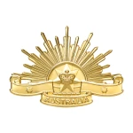 Rising Sun Hat Badge 1969 Edition 6th Image 1 