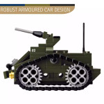  Army Armoured Car 151 Pcs Construction Set