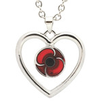  Remember Keep True Poppy Pendant