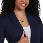  Remember Keep True Poppy Pendant