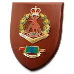 1 RAR Plaque An Exceptional 1st Battalion Royal Australian Regiment (1RAR) Plaque order now. This beautiful plaque features a 2 part full colour enamel plaque set on a 200x160mm timber finish shield. Presented in Image 0 