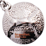  Purple Poppy Collar Charm