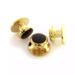  Dress Studs Gold/Black