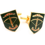  AATTV Cuff Links On Card Australian Army Training Team Vietnam (AATTV) 20mm full colour enamel cuff links. Order now from the military specialists. Displayed on a presentation card. These beautiful gold plated cuff links are
