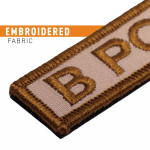  Contact Gear Blood Group Patch B Pos