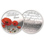  Silver Plated Poppy Medallion In Gift Box The beautiful Silver Plated Poppy Medallion In Gift Box from ##Tag3##.  A lovely silver plated option of the medallion featuring a stunning print of the iconic Flanders Poppies on the front and the po