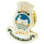 HMAS Tobruk Lapel Pin The HMAS Tobruk 20mm full-colour enamel lapel pin, order now from the military specialists. Displayed on a presentation card. This beautiful gold-plated lapel pin will look great on both your jacket a Image 0 