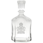 INT Italian Glass Decanter Australian Intelligence Corps crest etched on a stylish 750ml decanter from Military Shop. Order online now. This high quality Italian glass decanter will look perfect in you cabinet or on your bar.