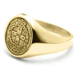 RNSWR 9ct Yellow Gold Ring Order the stunning Royal New South Wales Regiment (RNSWR) Solid 9ct Yellow Gold Ring today from the military specialists. Our quality rings are custom-made to order - please choose carefully as change Image 0 