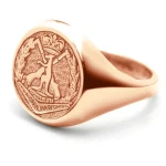 RAR 18ct Rose Gold Ring Order the stunning Royal Australian Regiment (RAR) Solid 18ct Rose Gold Ring  today from the military specialists. Our quality rings are custom-made to order - please choose carefully as changes to or Image 0 