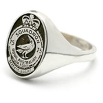  75SQN Sterling Silver Ring Stunning 75 Squadron (75SQN) Solid Sterling Silver Ring order today from the military specialists. Our quality rings are custom-made to order - please choose carefully as changes to or cancellation of