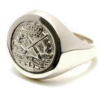  RAInf 9ct White Gold Ring Order the stunning Royal Australian Infantry Corps (RA Inf) Solid 9ct White Gold Ring order from the military specialists. Our quality rings are custom-made to order - please choose carefully as chang