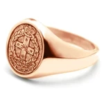 RNSWR 18ct Rose Gold Ring Order the stunning Royal New South Wales Regiment (RNSWR) Solid 18ct Rose Gold Ring  today from the military specialists. Our quality rings are custom-made to order - please choose carefully as change Image 0 