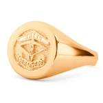 AATTV 9ct Rose Gold Ring Order the stunning Australian Army Training Team Vietnam (AATTV) Solid 9CT Rose Gold ring today from your military specialistOur quality rings are custom-made to order - please choose carefully as cha Image 0 