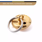  Navy Gold Button Medium