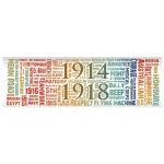 Great War Word Art Sticker - Colour Great War Word Art Sticker - Colour order now from the military specialists. Ever popular with young people these stickers are ideal to help engage. Lasting quality measuring 200mm x 60mm. Available i Image 0 