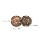  Lone Pine Centenary Penny In Blister Pack