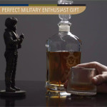  Air Force Italian Glass Decanter EIIR