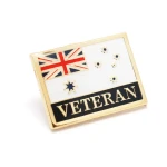 Navy Veteran Flag Badge Image 0 